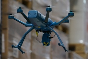 illustration Entrepôts : Les drones arrivent !