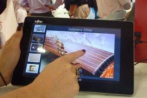 illustration Tablette Haptique de Fujitsu : « Je touche » donc…